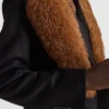 Abrigo de doble botonadura en cashwool Abrigo de doble botonadura en cashwool