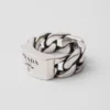 Anillo de cadena de plata Anillo de cadena de plata