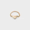 Anillo Eternal Gold Chain en oro amarillo con diamantes Anillo Eternal Gold Chain en oro amarillo con diamantes