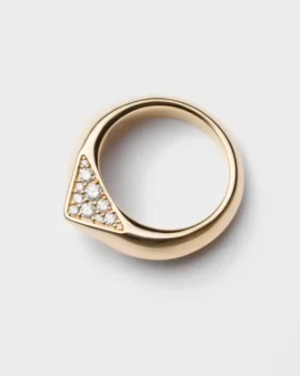 Anillo Eternal Gold en oro amarillo y diamantes