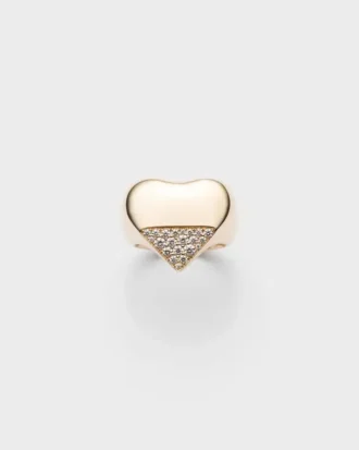 Anillo Eternal Gold – Oro amarillo y diamantes