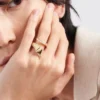 Anillo Eternal Gold Snake en oro amarillo y diamantes Anillo Eternal Gold Snake en oro amarillo y diamantes