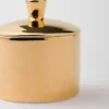 Azucarero de porcelana – Oro macizo Azucarero de porcelana – Oro macizo
