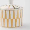 Azucarero de porcelana – Rayas Azucarero de porcelana – Rayas