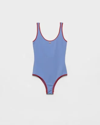 Bañador de una pieza de jersey