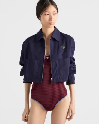 Bañador de una pieza de jersey interlock