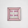 Bandeja cuadrada grande de porcelana – Lipstick Bandeja cuadrada grande de porcelana – Lipstick