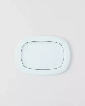 Bandeja rectangular de porcelana – Celadon