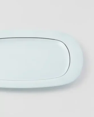 Bandeja rectangular de porcelana – Celadon