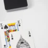 Baraja de cartas de piel Saffiano Baraja de cartas de piel Saffiano