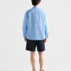 Bermudas de algodón con efecto vintage Bermudas de algodón con efecto vintage