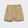 Bermudas de popelín de algodón Bermudas de popelín de algodón