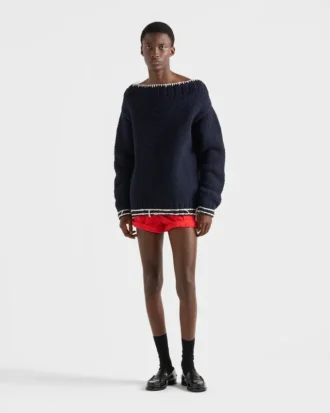 Bermudas de popelín de algodón