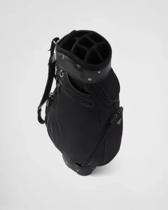 Bolsa de golf de Re-Nylon y Saffiano Bolsa de golf de Re-Nylon y Saffiano