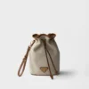 Bolsa de lona y piel Bolsa de lona y piel