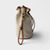 Bolsa de lona y piel Bolsa de lona y piel
