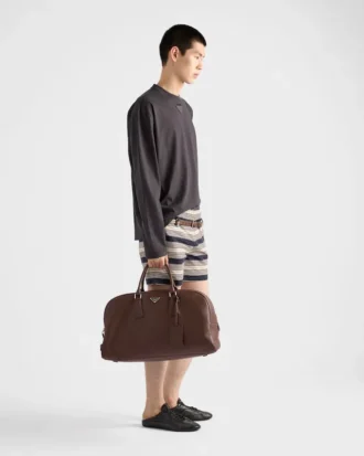 Bolsa de viaje de piel