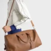 Bolsa de viaje de piel Bolsa de viaje de piel