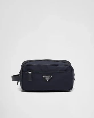 Bolsa de viaje de Re-Nylon y piel Saffiano