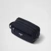 Bolsa de viaje de Re-Nylon y piel Saffiano Bolsa de viaje de Re-Nylon y piel Saffiano