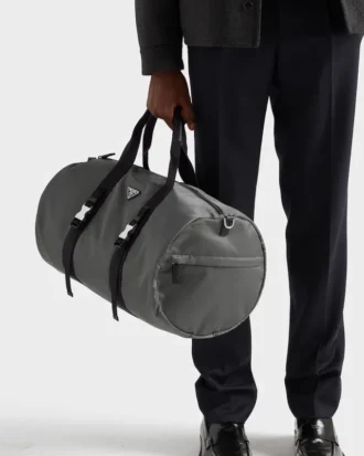 Bolsa de viaje de Re-Nylon y piel Saffiano