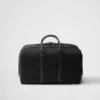 Bolsa de viaje de Re-Nylon y piel Saffiano Bolsa de viaje de Re-Nylon y piel Saffiano
