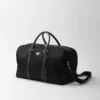 Bolsa de viaje de Re-Nylon y piel Saffiano Bolsa de viaje de Re-Nylon y piel Saffiano