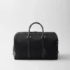 Bolsa de viaje de Re-Nylon y piel Saffiano Bolsa de viaje de Re-Nylon y piel Saffiano