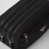Bolsa de viaje de Re-Nylon y piel Saffiano
