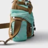 Bolso bandolera de Re-Nylon envejecido y piel Bolso bandolera de Re-Nylon envejecido y piel