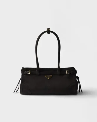 Bolso de ante mediano Prada Bonnie