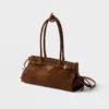Bolso de ante mediano Prada Bonnie Bolso de ante mediano Prada Bonnie