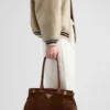 Bolso de ante mediano Prada Bonnie Bolso de ante mediano Prada Bonnie