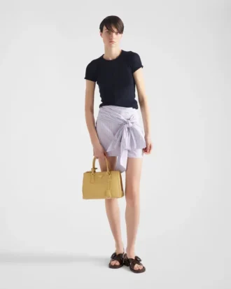Bolso de cuero Prada Galleria mediano