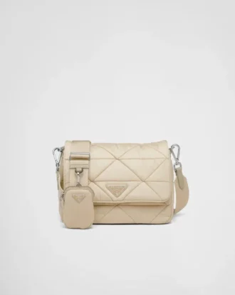 Bolso de hombro acolchado de Re-Nylon