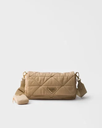 Bolso de hombro acolchado de Re-Nylon