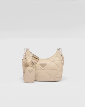 Bolso de hombro acolchado de Re-Nylon