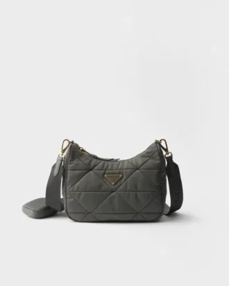 Bolso de hombro acolchado de Re-Nylon