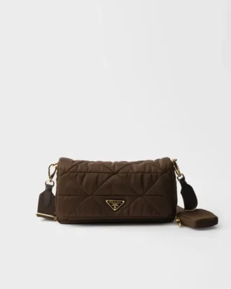 Bolso de hombro acolchado de Re-Nylon