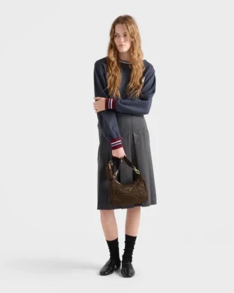 Bolso de hombro acolchado de Re-Nylon