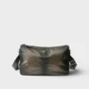 Bolso de hombro con cremallera de piel envejecida Bolso de hombro con cremallera de piel envejecida