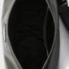 Bolso de hombro con cremallera de piel envejecida Bolso de hombro con cremallera de piel envejecida
