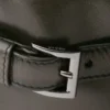 Bolso de hombro con cremallera de piel envejecida Bolso de hombro con cremallera de piel envejecida