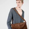 Bolso de hombro de ante Bolso de hombro de ante