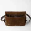 Bolso de hombro de ante Bolso de hombro de ante