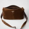 Bolso de hombro de ante Bolso de hombro de ante