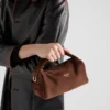 Bolso de hombro de ante Bolso de hombro de ante