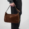 Bolso de hombro de ante Bolso de hombro de ante