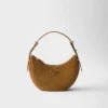 Bolso de hombro de ante Prada Arqua Bolso de hombro de ante Prada Arqua