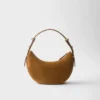 Bolso de hombro de ante Prada Arqua Bolso de hombro de ante Prada Arqua